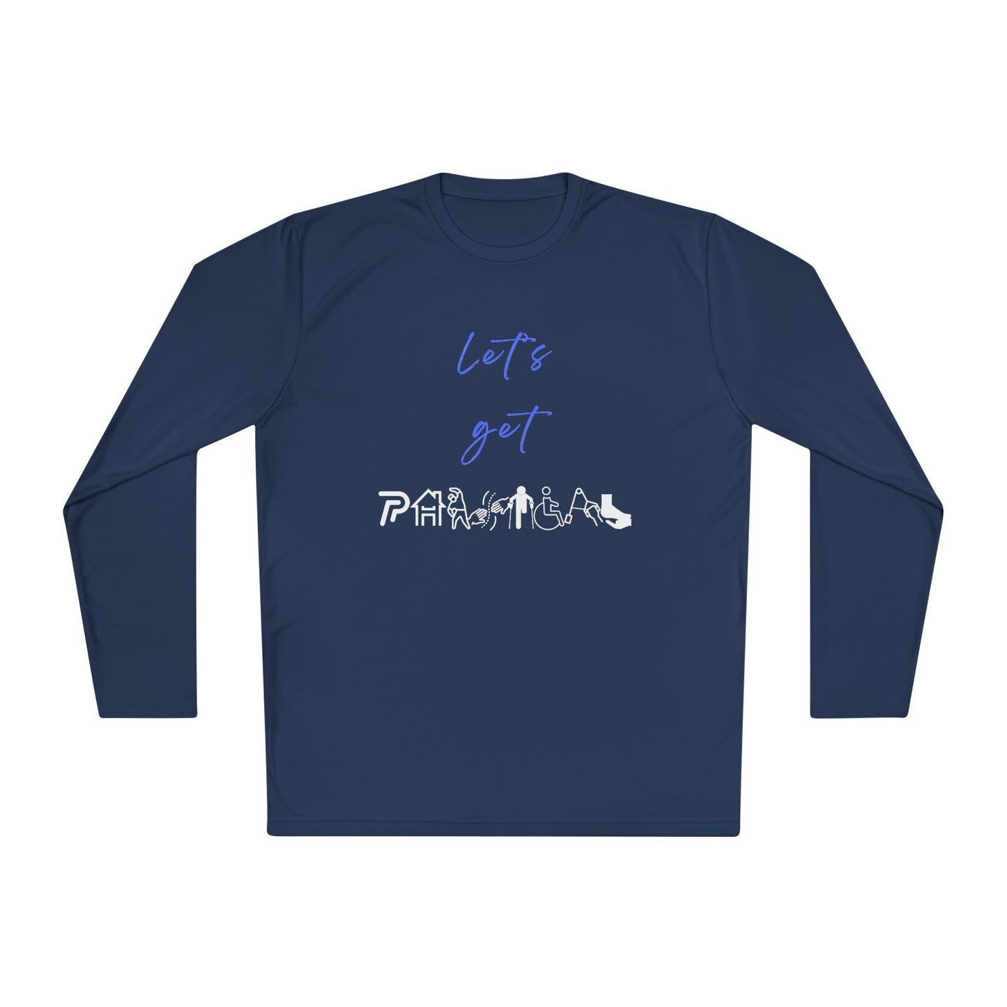 Unisex Let's Get Physical Lightweight Long Sleeve Tee