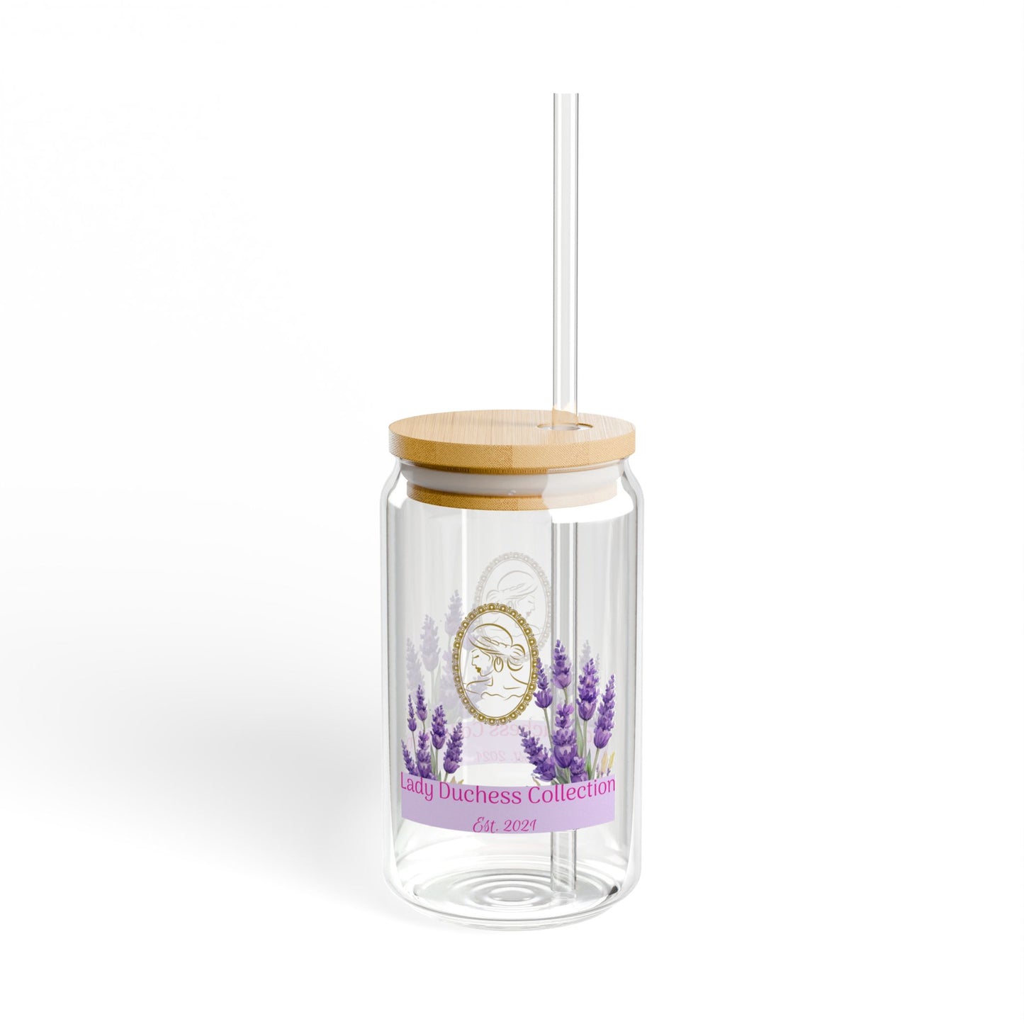 Lady Duchess Collection Sipper Glass, 16oz