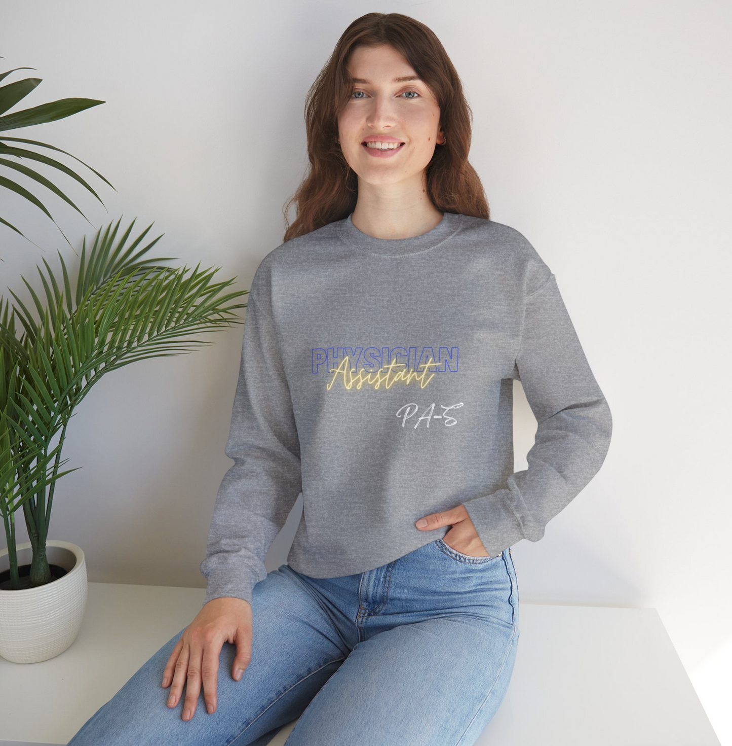 Physician Assistant Unisex Crewneck Sweatshirt (PA-S)