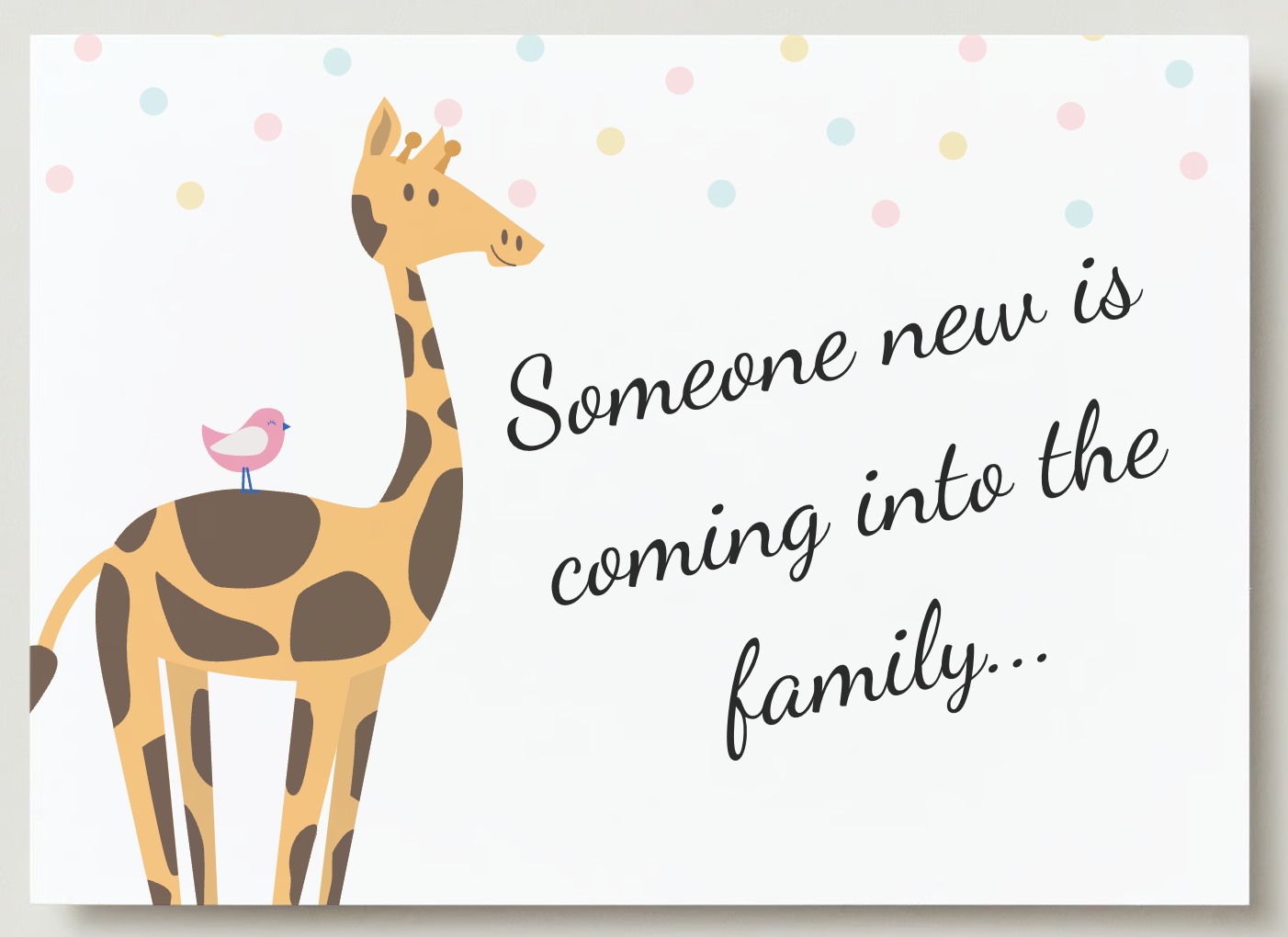 Personalized Baby Boy Baby Shower Invitation with envelope